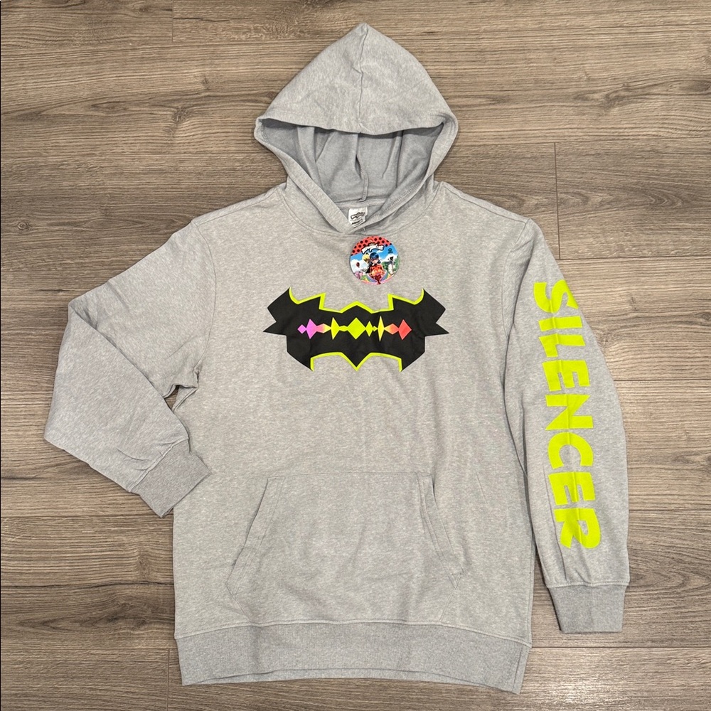 CultureFly ZAG Heroez Miraculous Men’s Hoodie Size Large